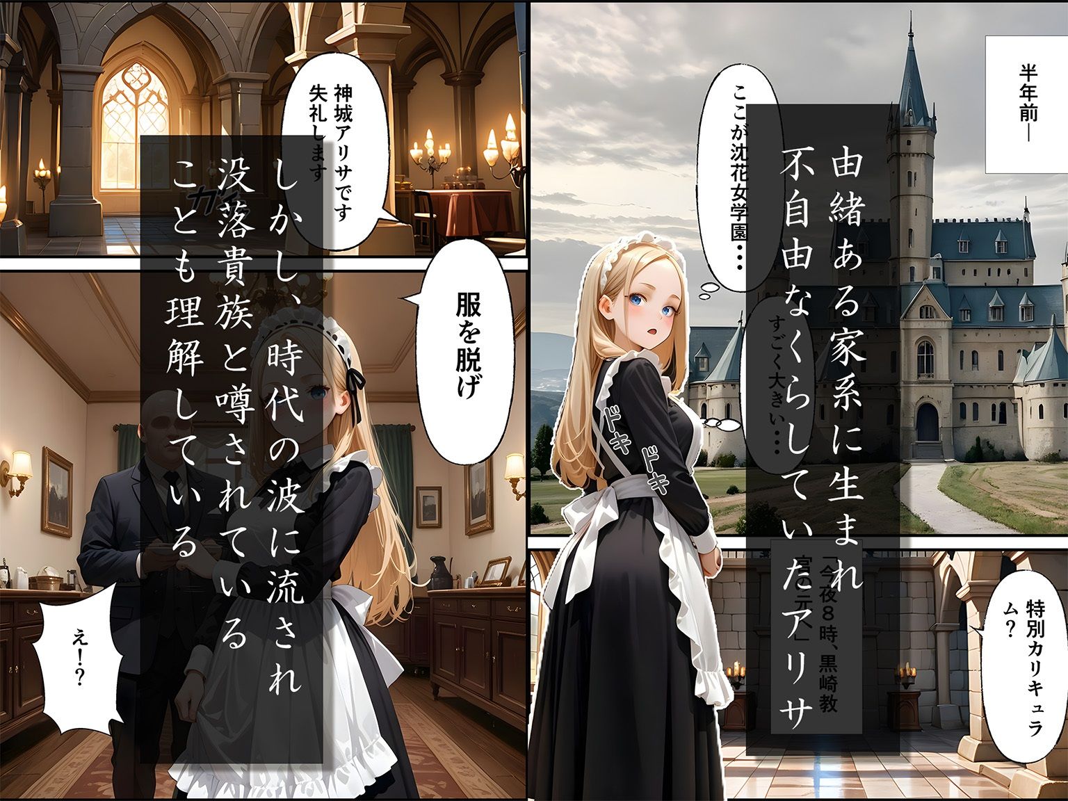 【高画質コミック版】孕ませご奉仕学園〜子宮でご奉仕させていただきます〜 神城アリサ 画像4