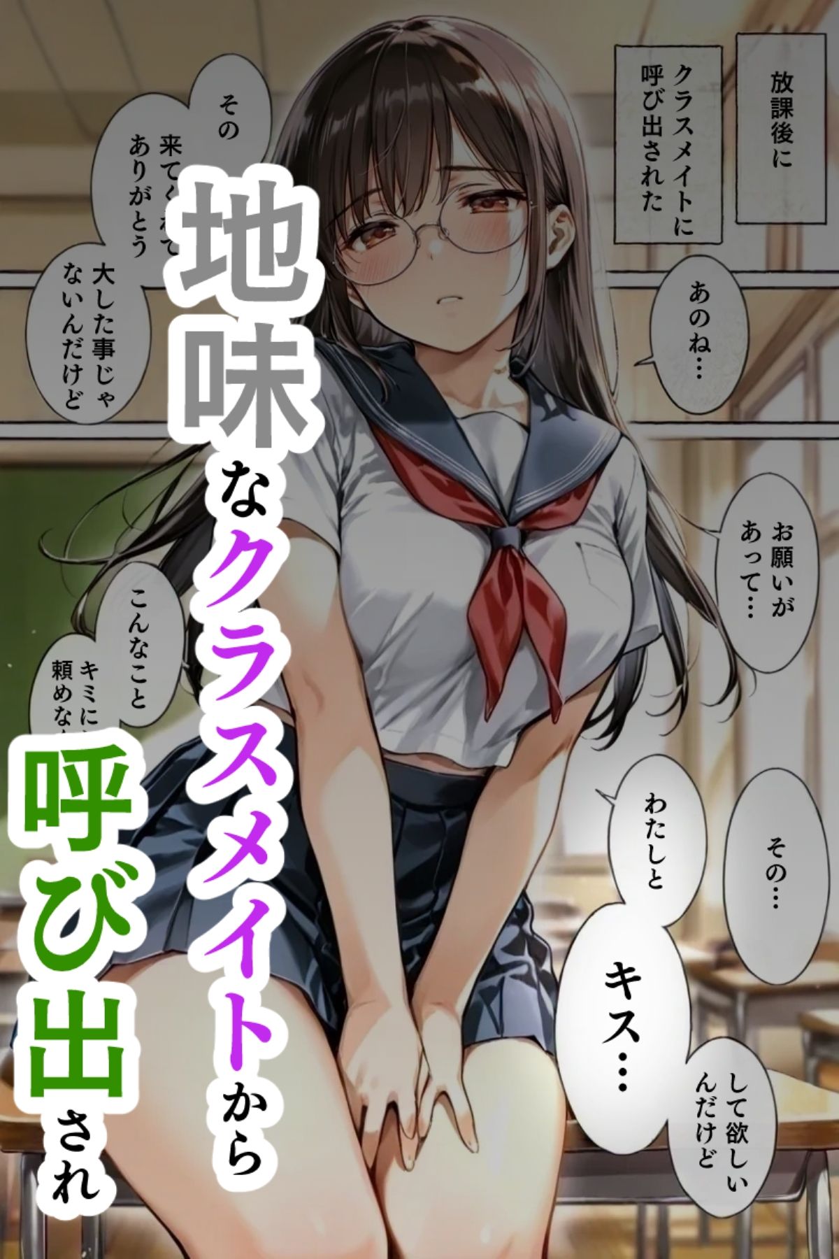 地味なクラスメイトがえちえちチサキュバスだった件について 画像1