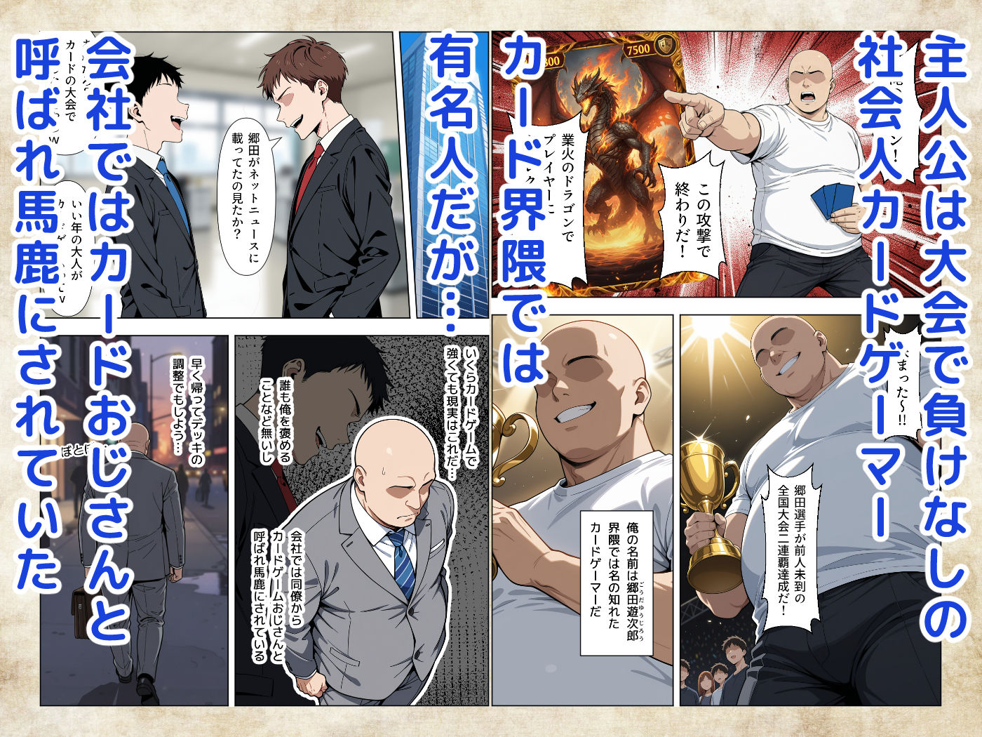 サンプル画像1:カードアニメあるあるの世界で無双してみた(ベビーリーフ工房) [d_698428]