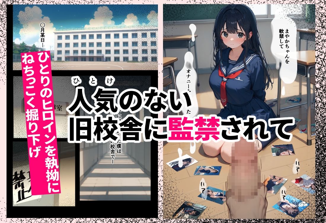 サンプル画像3:ズリネタ  -学園ヒロイン監禁オナサポ強要編-(ふぐり) [d_699085]