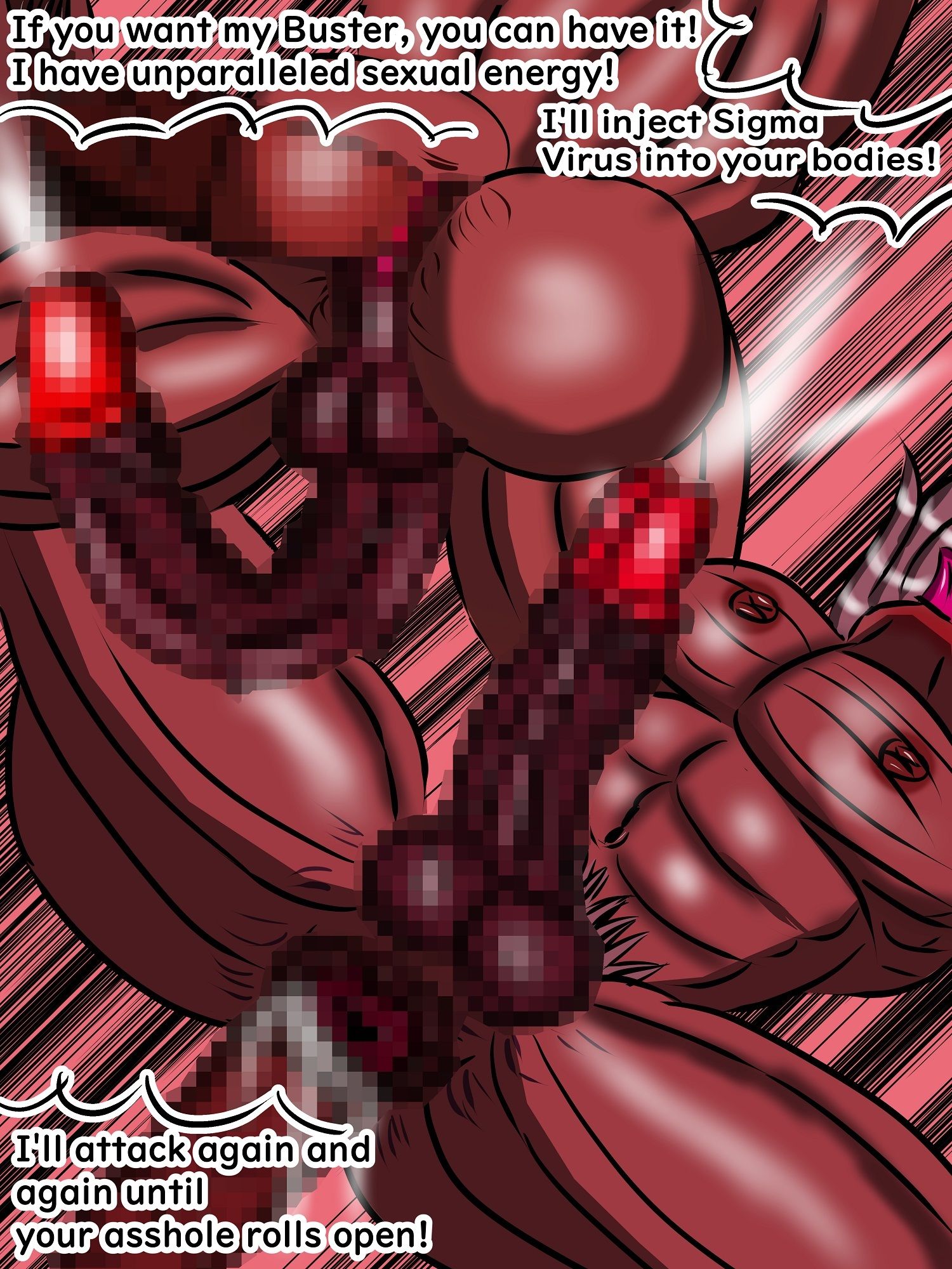 2Dogs of Rebel leader omnibus  Reploid Rebel Army’s comrades the rusting and the commanding officer engage in a sex battle， leaving  irregulars in agony and consumed by desire 無料画像9