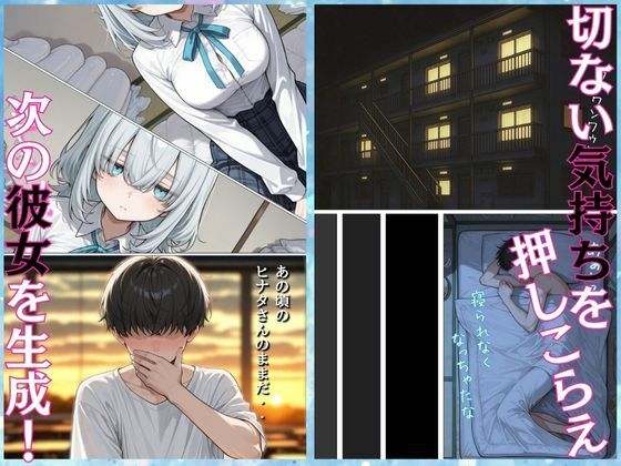 サンプル画像6:俺だけのAI彼女生成  〜憧れの女子に中だしするまで〜(ウララ先生) [d_699146]