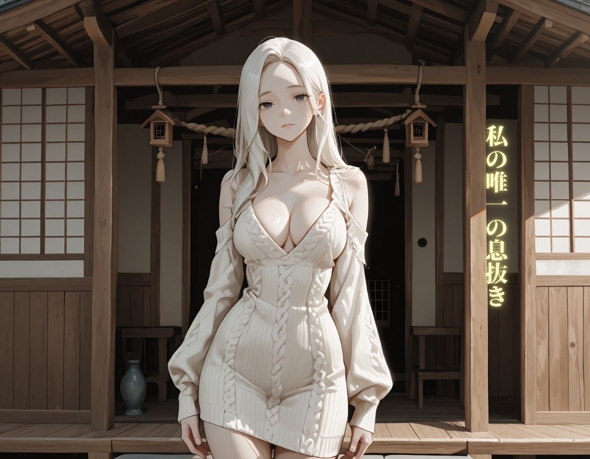 サンプル画像3:本性〜人には言えない秘密2〜銀髪の女の子(密室クラブ) [d_699578]