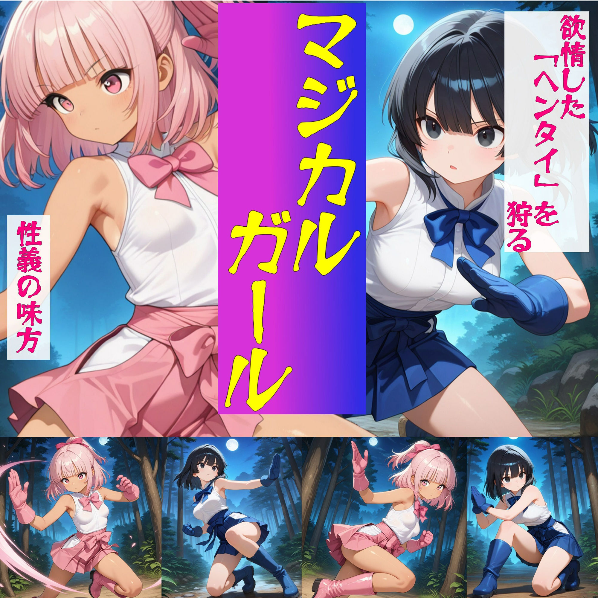 ギリギリ回避娘と基本的に敗北娘 マジカルガール 画像2