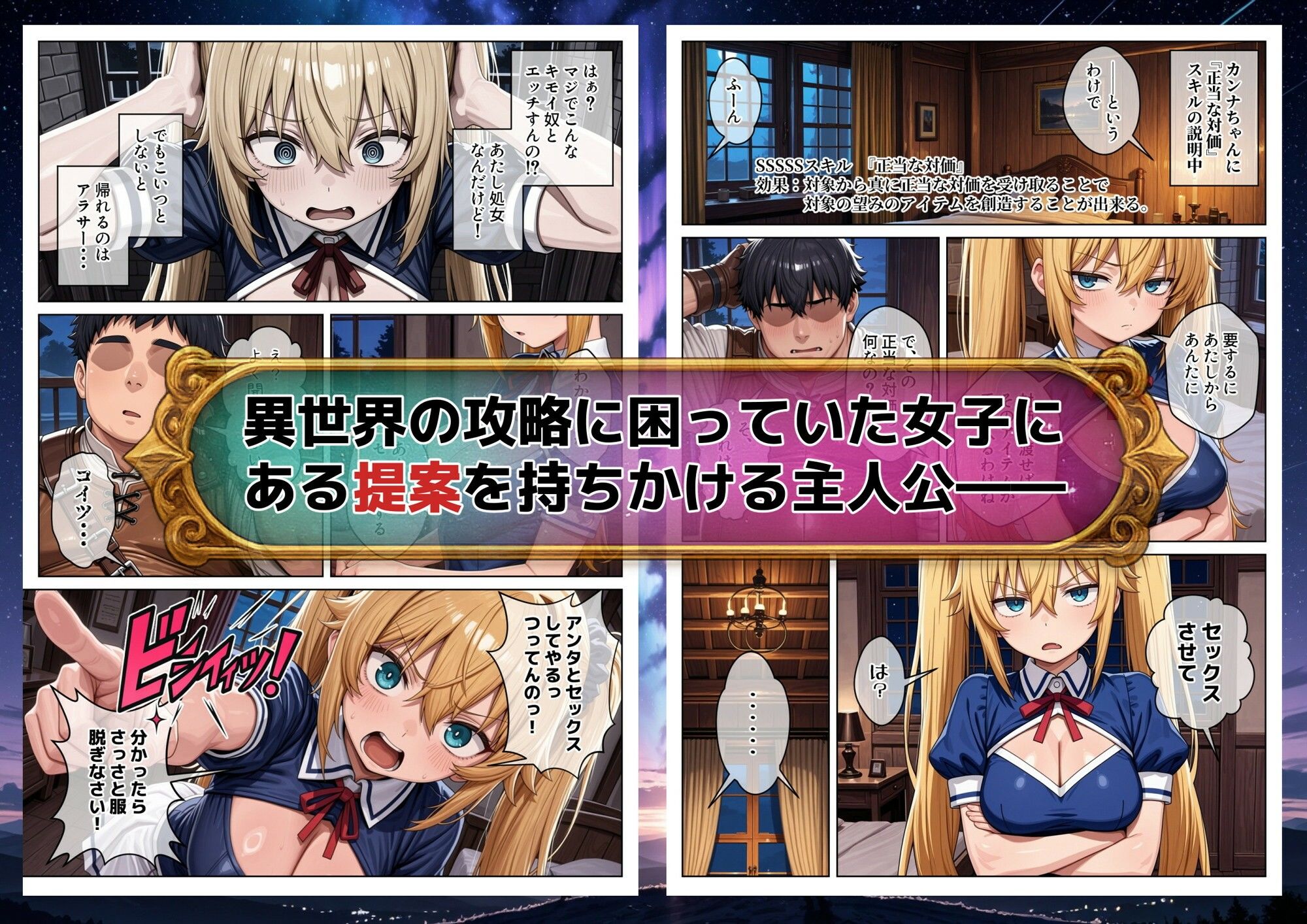 異世界で『正当な対価』スキルを得た俺 対価としてセックスを要求する - hitomi raw無料エロ漫画（同人誌）サンプル画像 006