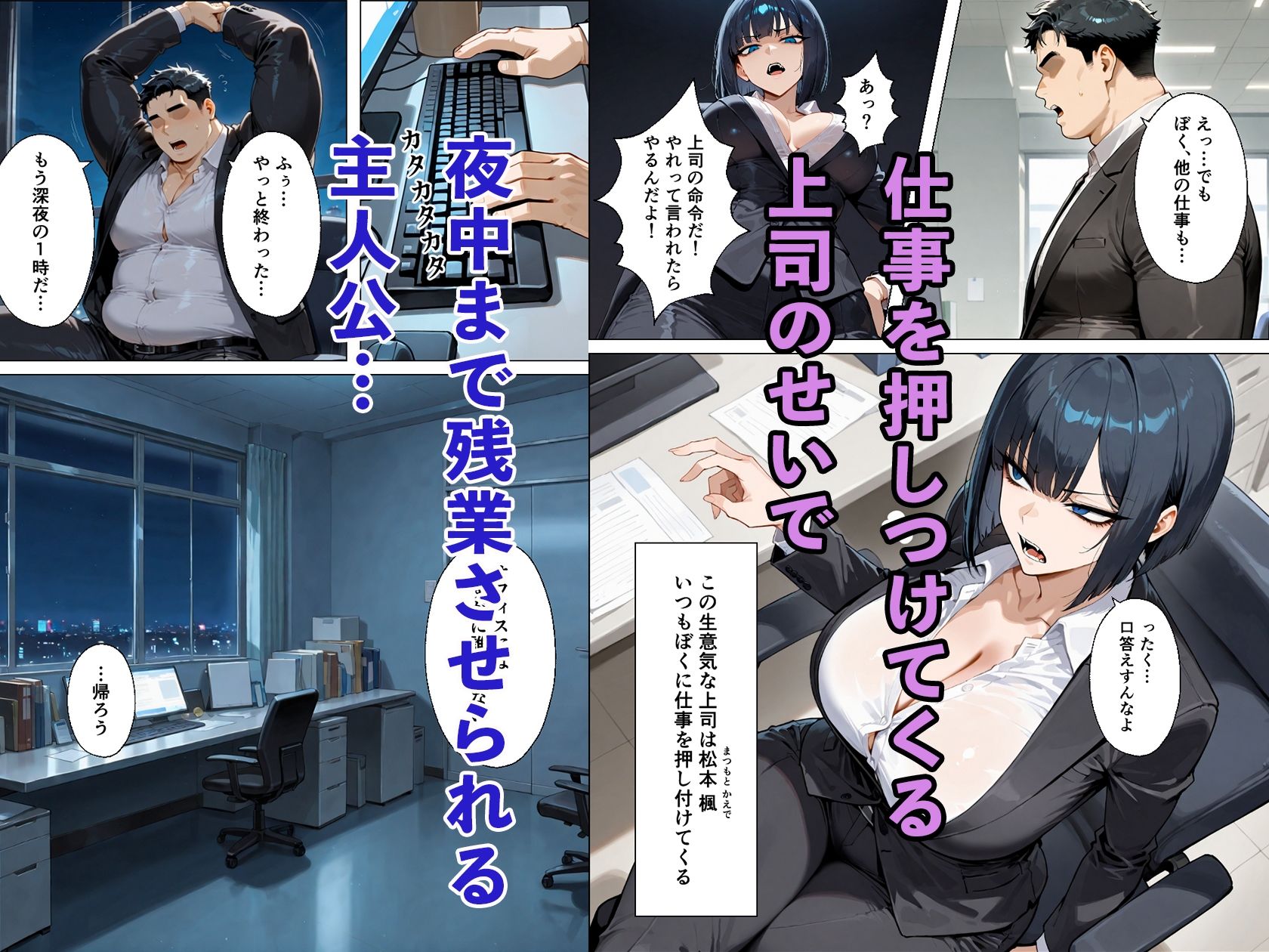 生意気上司を性奴●になるまで犯し続けてみた 画像3