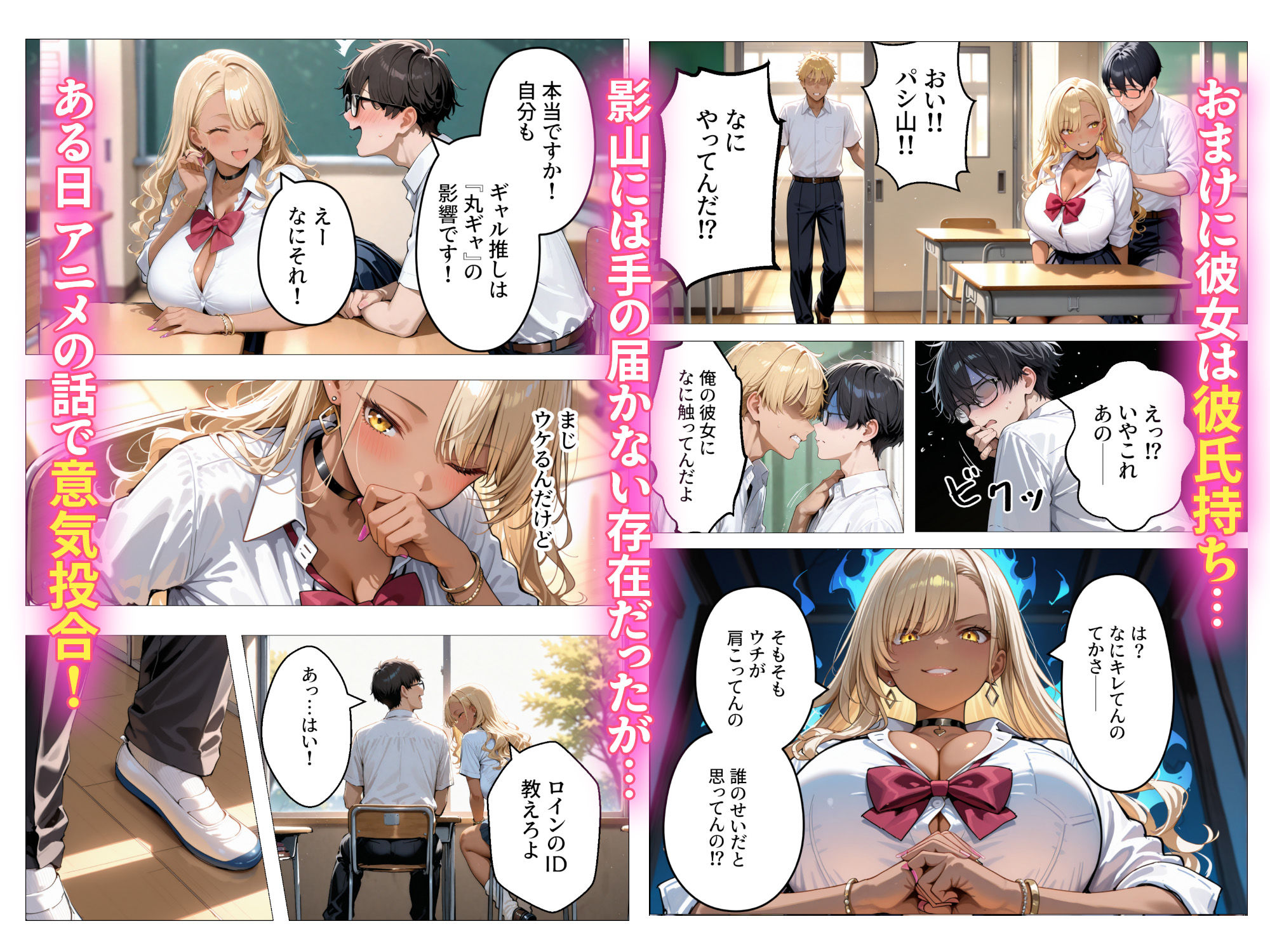 サンプル画像2:一軍ギャルのパシリがセフレに昇格した話(ギャル箱) [d_701421]