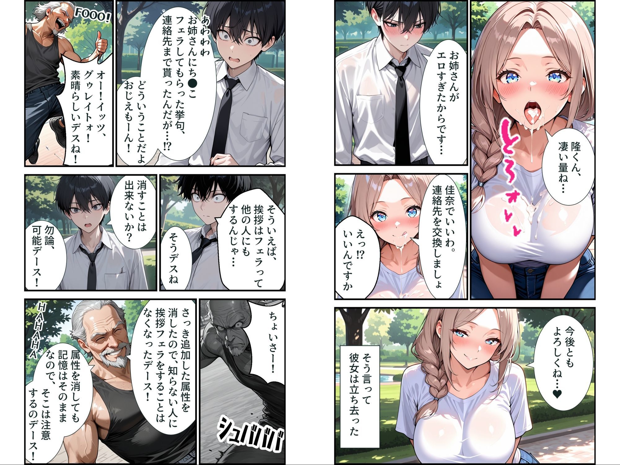 属性改変 〜ムカつく奴はエッチに改変〜のサンプル画像8 - 出演シーン