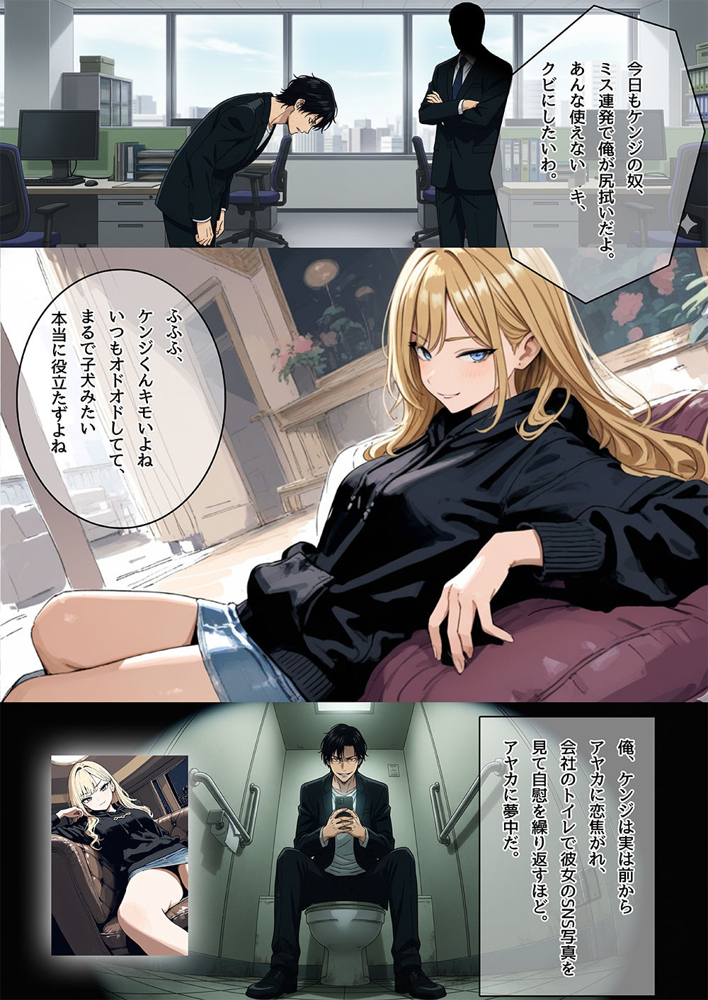 クッッッソ生意気な人妻ギャルを、睡●中に●姦してわからせる本 画像1