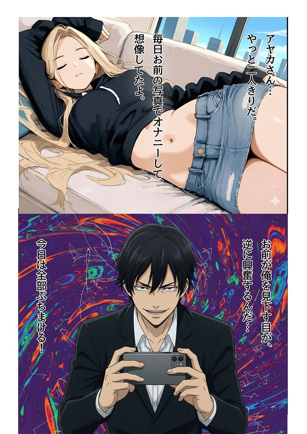 クッッッソ生意気な人妻ギャルを、睡●中に●姦してわからせる本 画像2