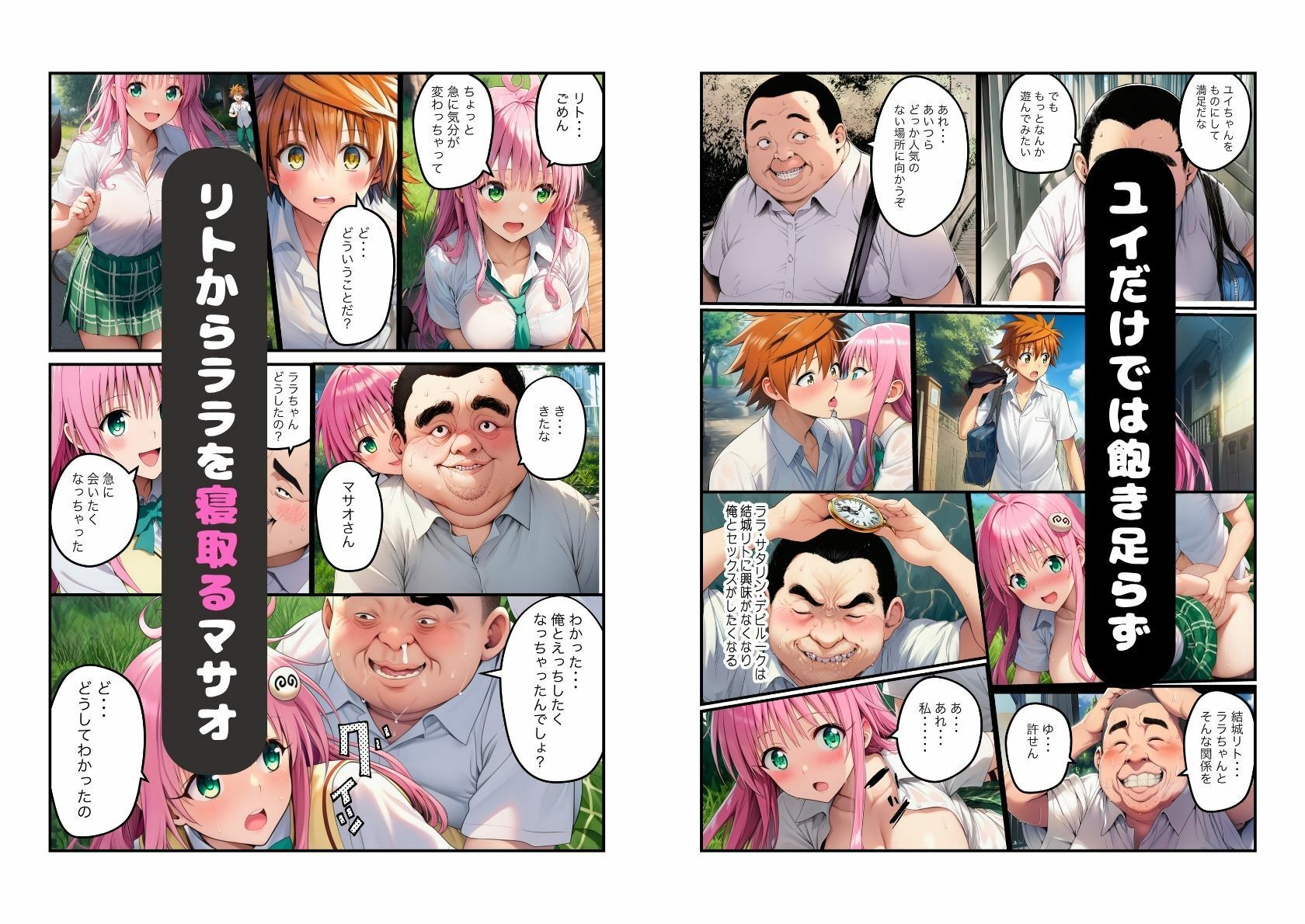 催●で寝取られハーレムセックス 画像4