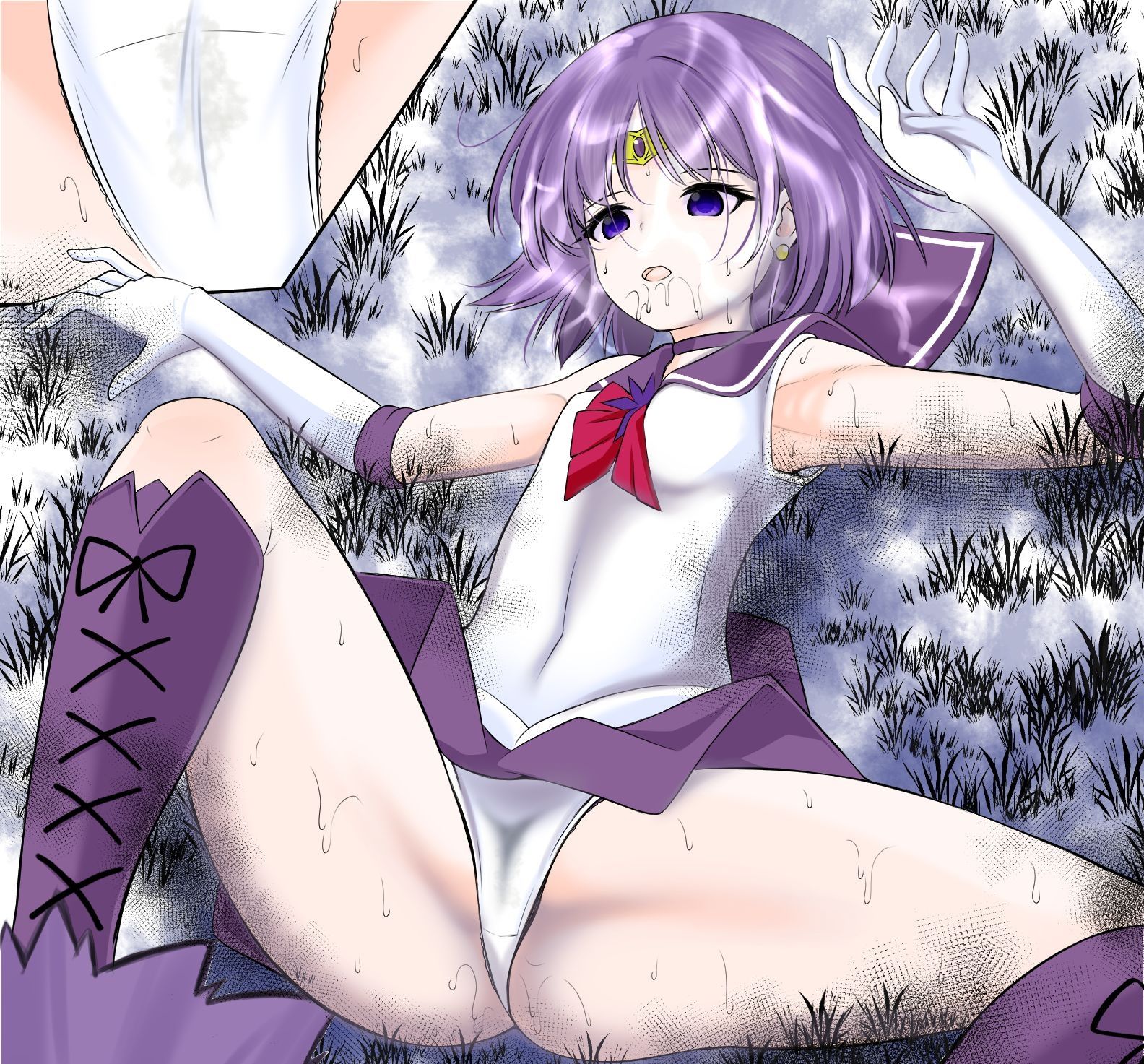 人格吸引されてしまい残った身体は男達にレ●プされるセーラ●サターン 画像9