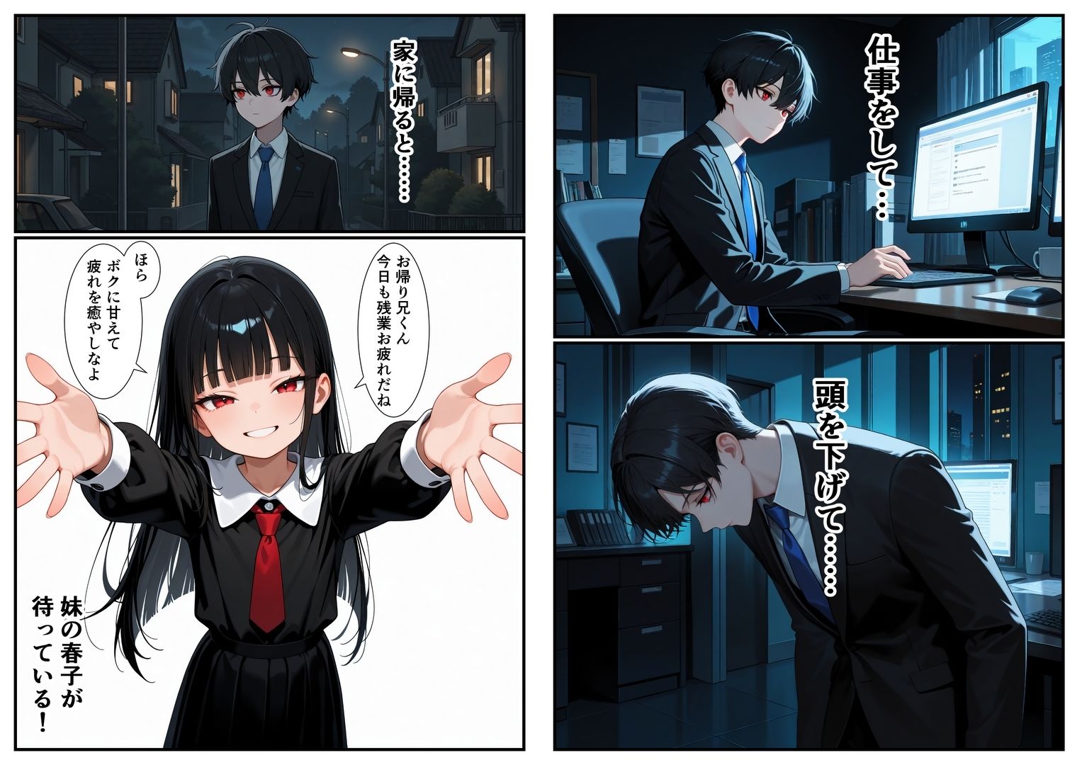 初潮前のボクっ娘妹は兄のオチンチンに甘えちゃう