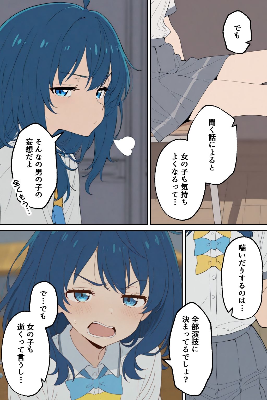 サンプル画像2:八奈見さん？感じないって言ったよね？(にゅうえき) [d_703198]