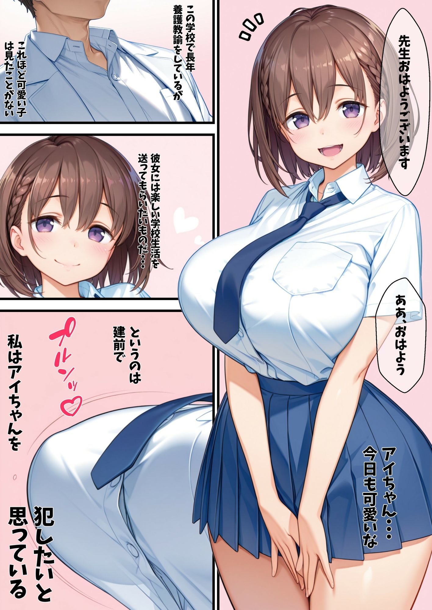 たわわな子が寝てる間に・・・ 画像1