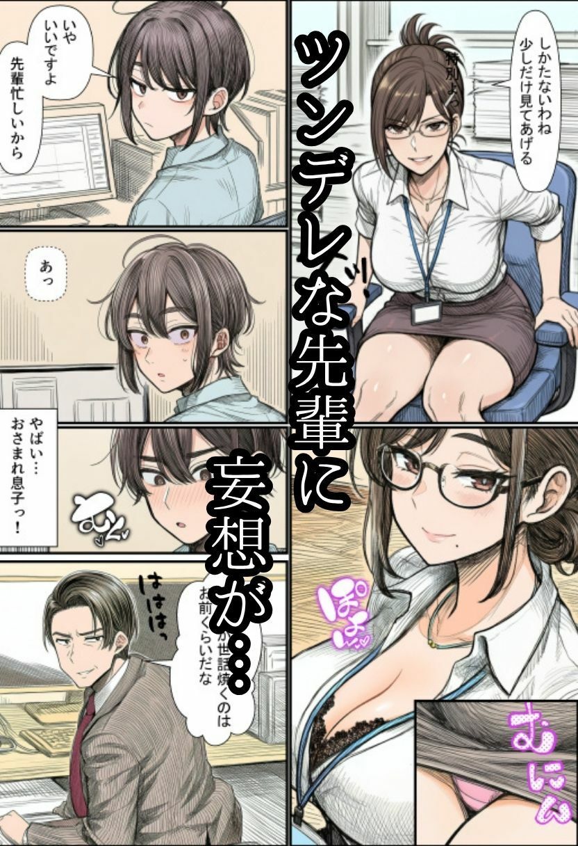 【人妻NTR】ツンデレの先輩OLはお隣さん！熟女に寝とられ中出ししちゃう 画像3
