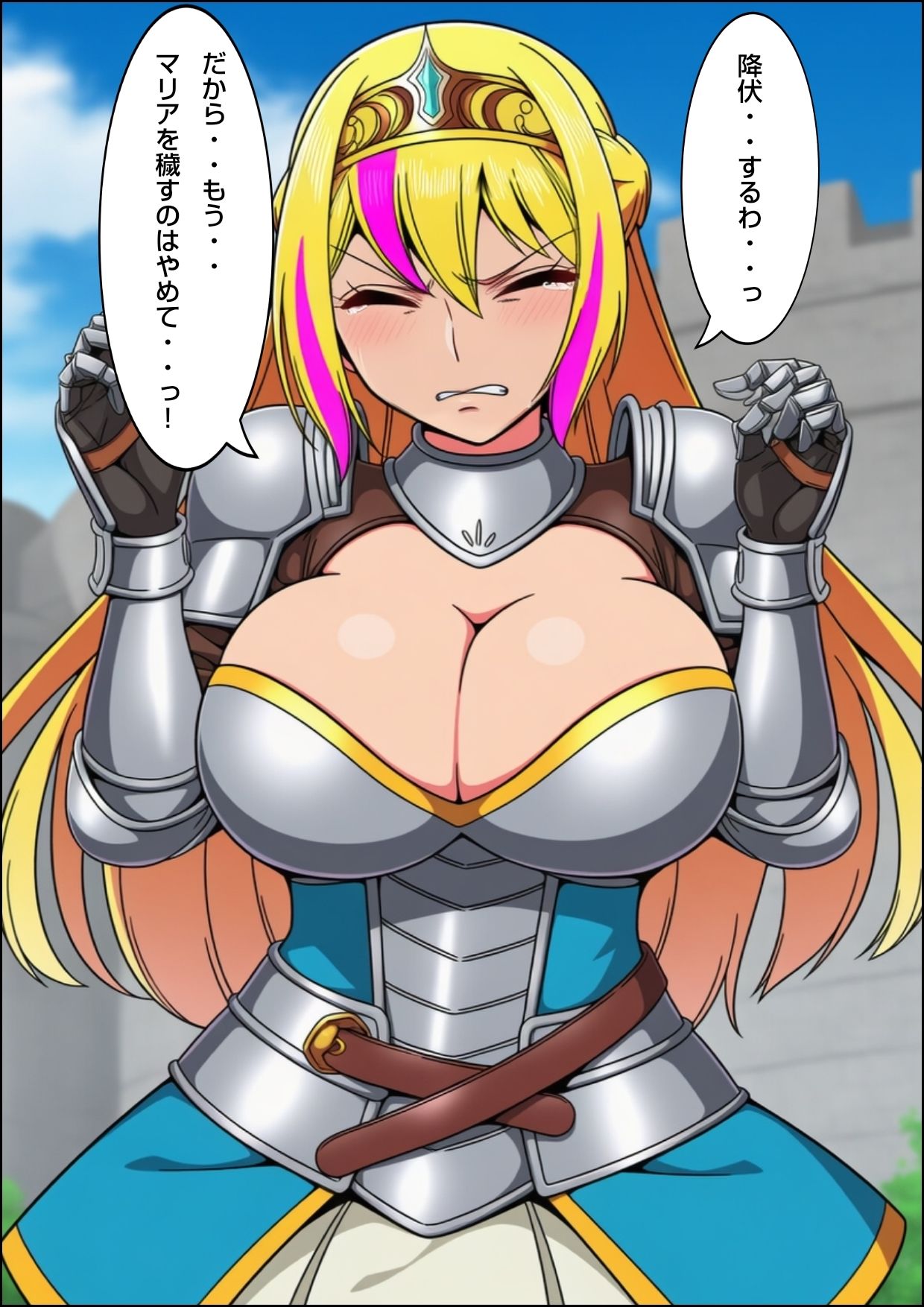 姫騎士  極太挿し敗北宣言 画像4