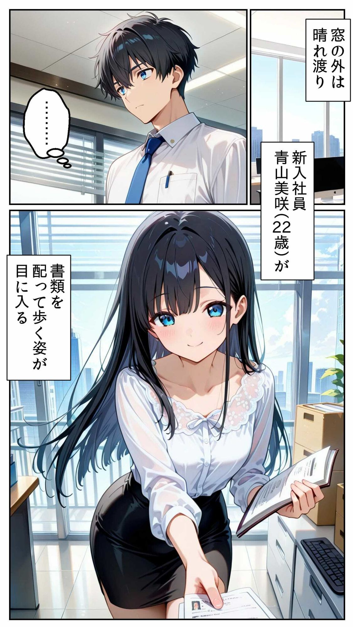 清楚な君と、平凡な僕の背徳 〜禁断のオフィスラブ〜 画像1