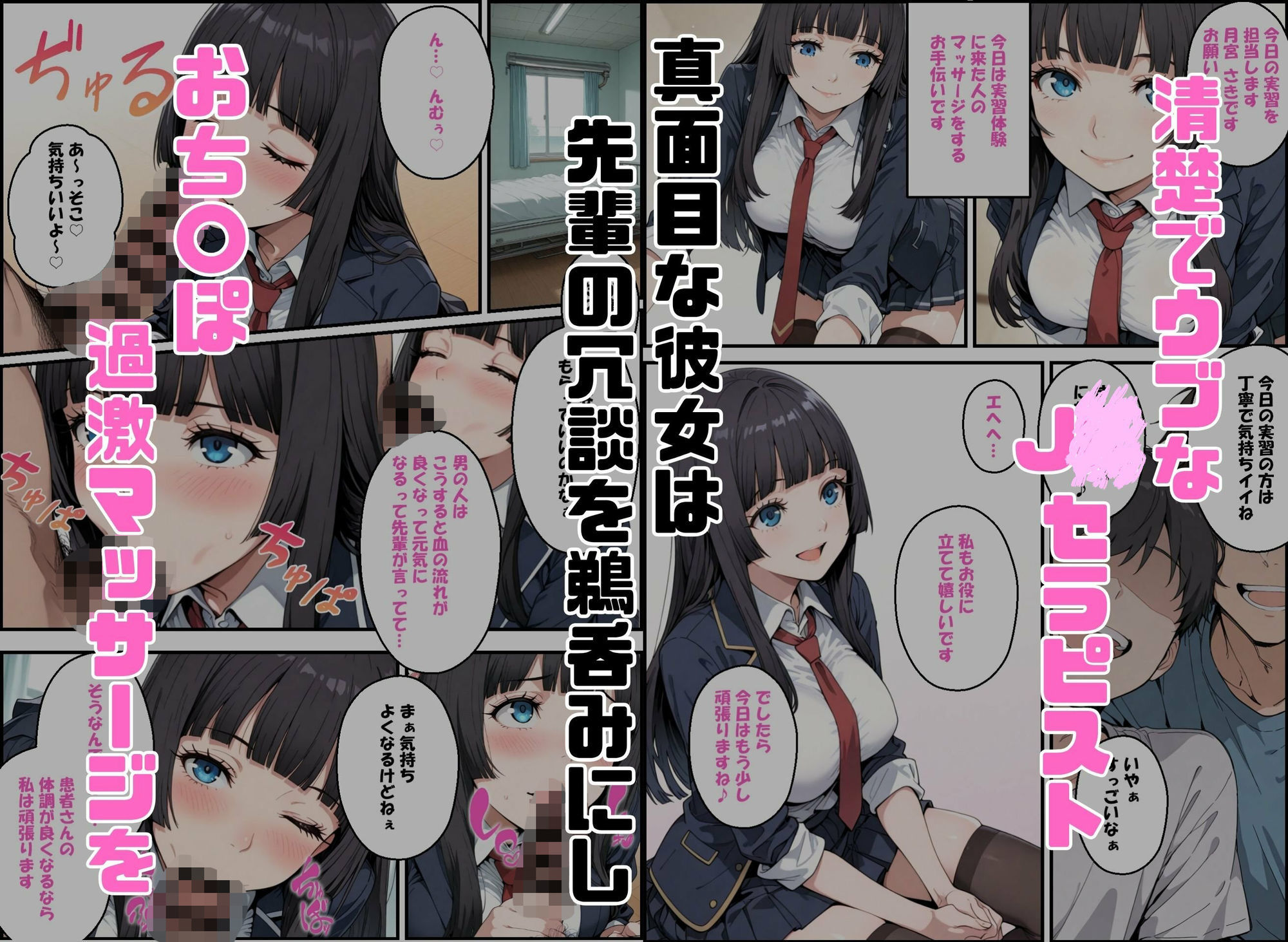 実習先で清楚なJ〇が快楽堕ちするまで 画像1