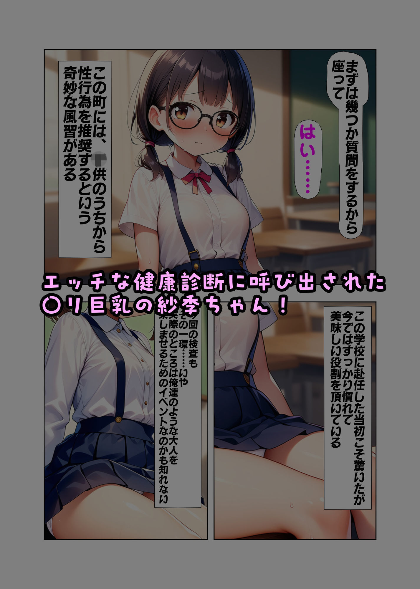 サンプル画像3:性少女教育  〇〇〇とエッチできる不思議な町  〜紗季ちゃん編〜(森の奥の森) [d_704288]