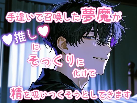 手違いで召喚した夢魔が推しにそっくりに化けて精を吸いつくそうとしてきます メイン画像