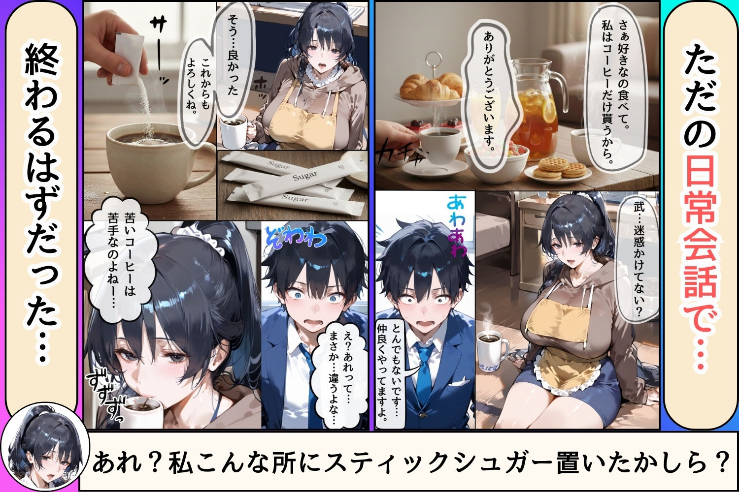 サンプル画像5:セックスレスのシングルマザーが発情したら本当にヤバかった。(くりきんとん) [d_704831]