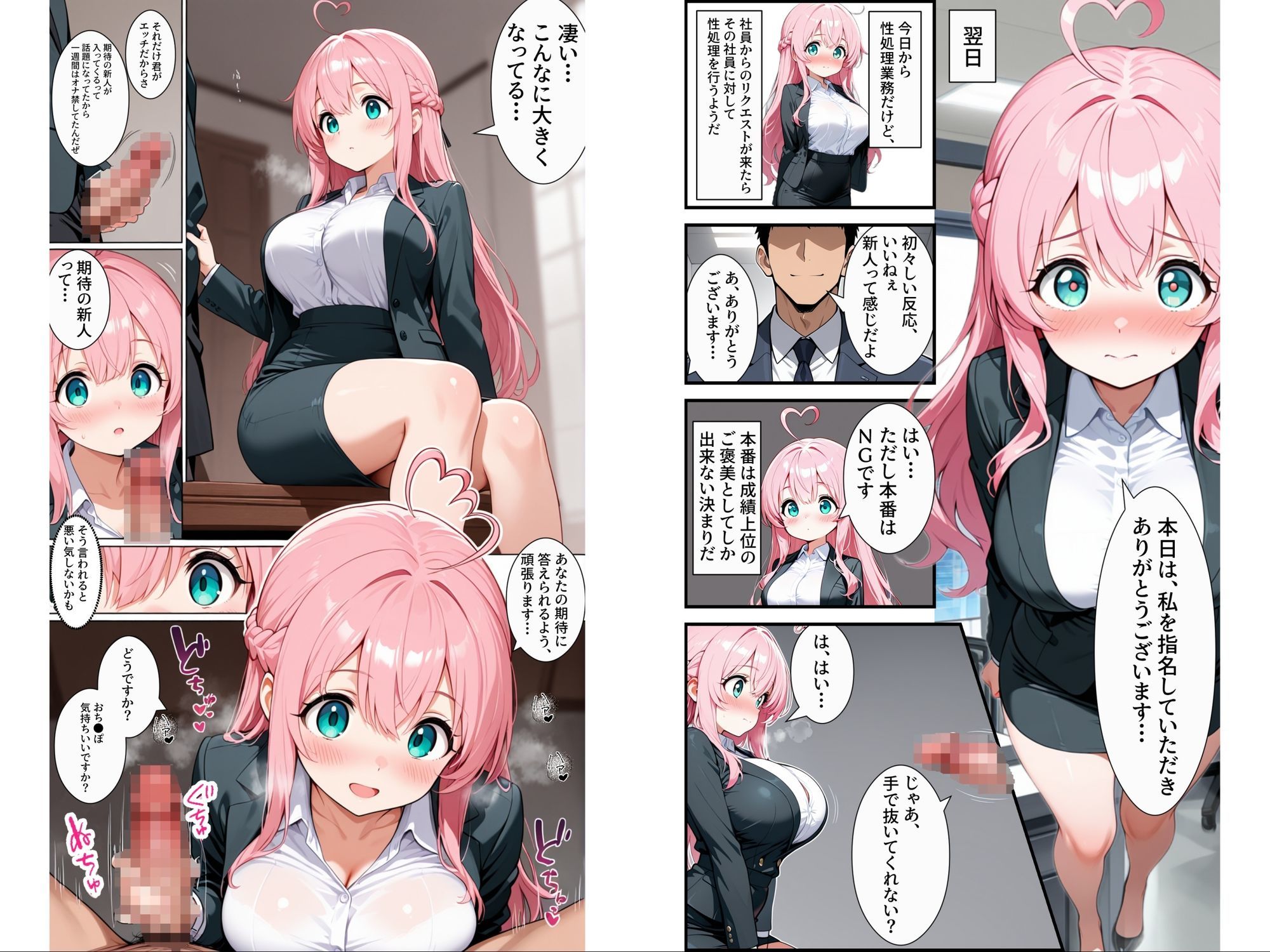入社したら性処理する部署に配属された件！？ 画像9