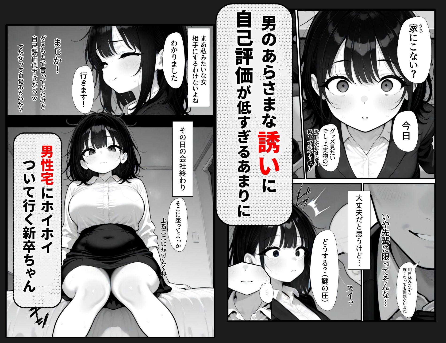 見た目の自己評価が低い新卒ダマしちゃった（ハート） 画像3