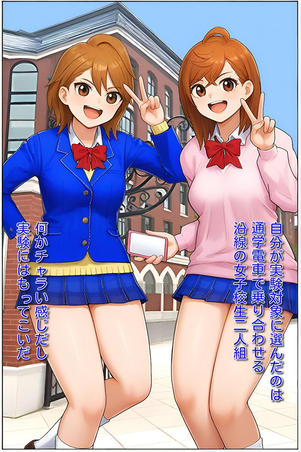 サンプル画像4:催〇電波で通学電車のあの娘を支配(U-Shop) [d_705317]