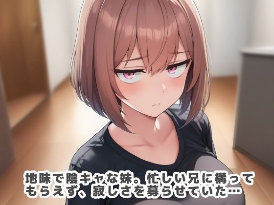 サンプル画像1:陰キャで寂しがりな妹は淫乱ビッチで裏アカでエロ配信してた(さすけのけ) [d_705488]