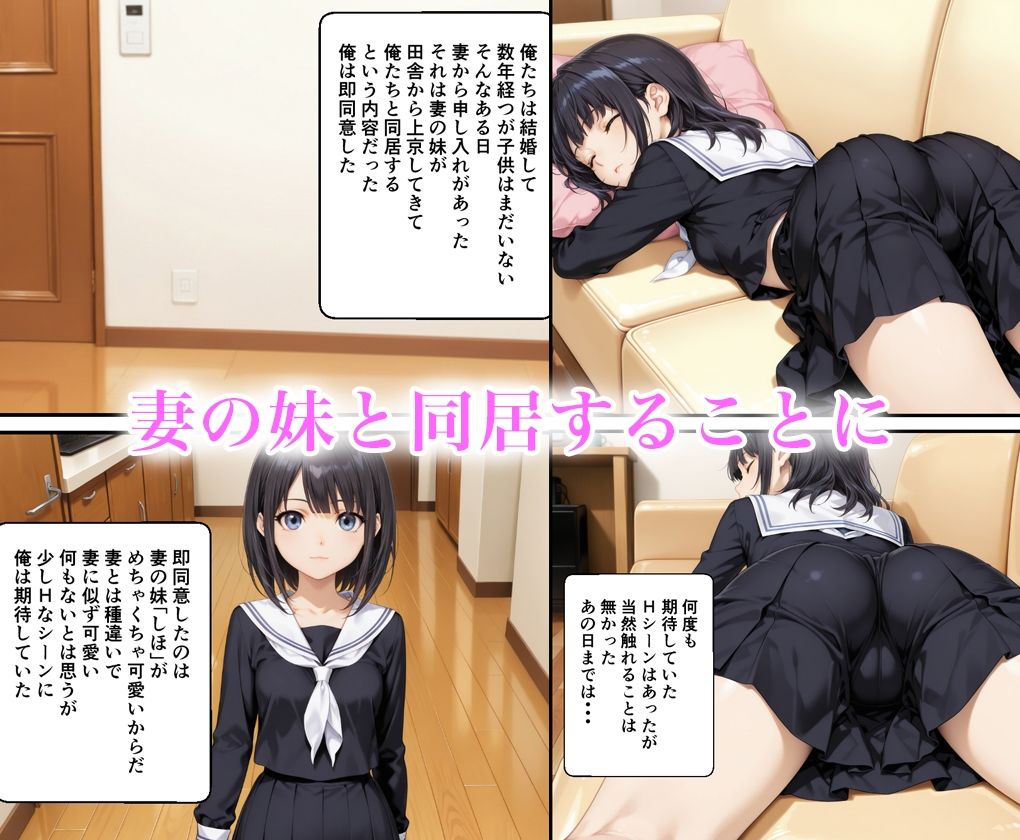 妻の妹が貧乳に悩んでたので育乳と称して中出しした話 画像2