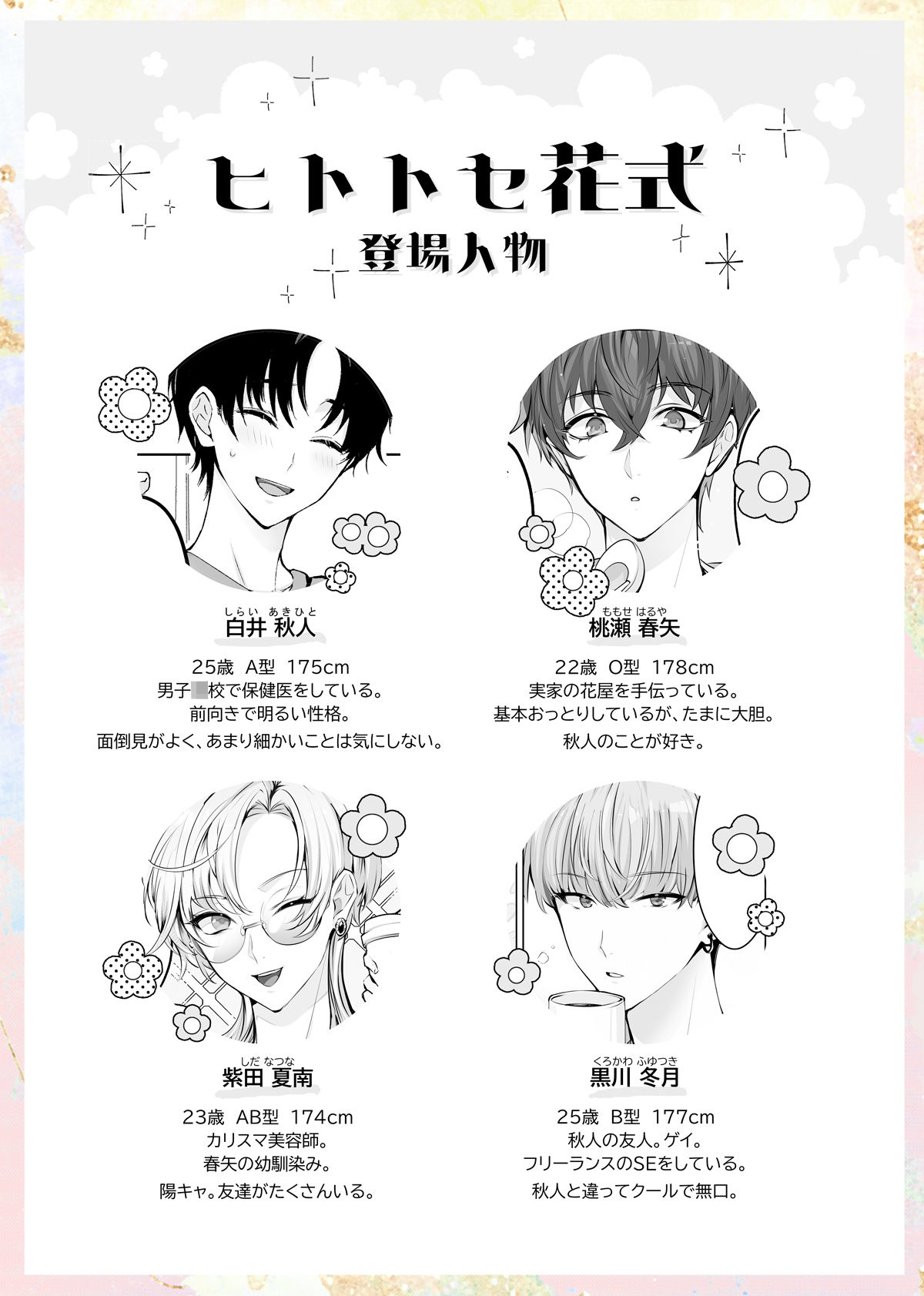 ヒトトセ花式vol.1 2枚目