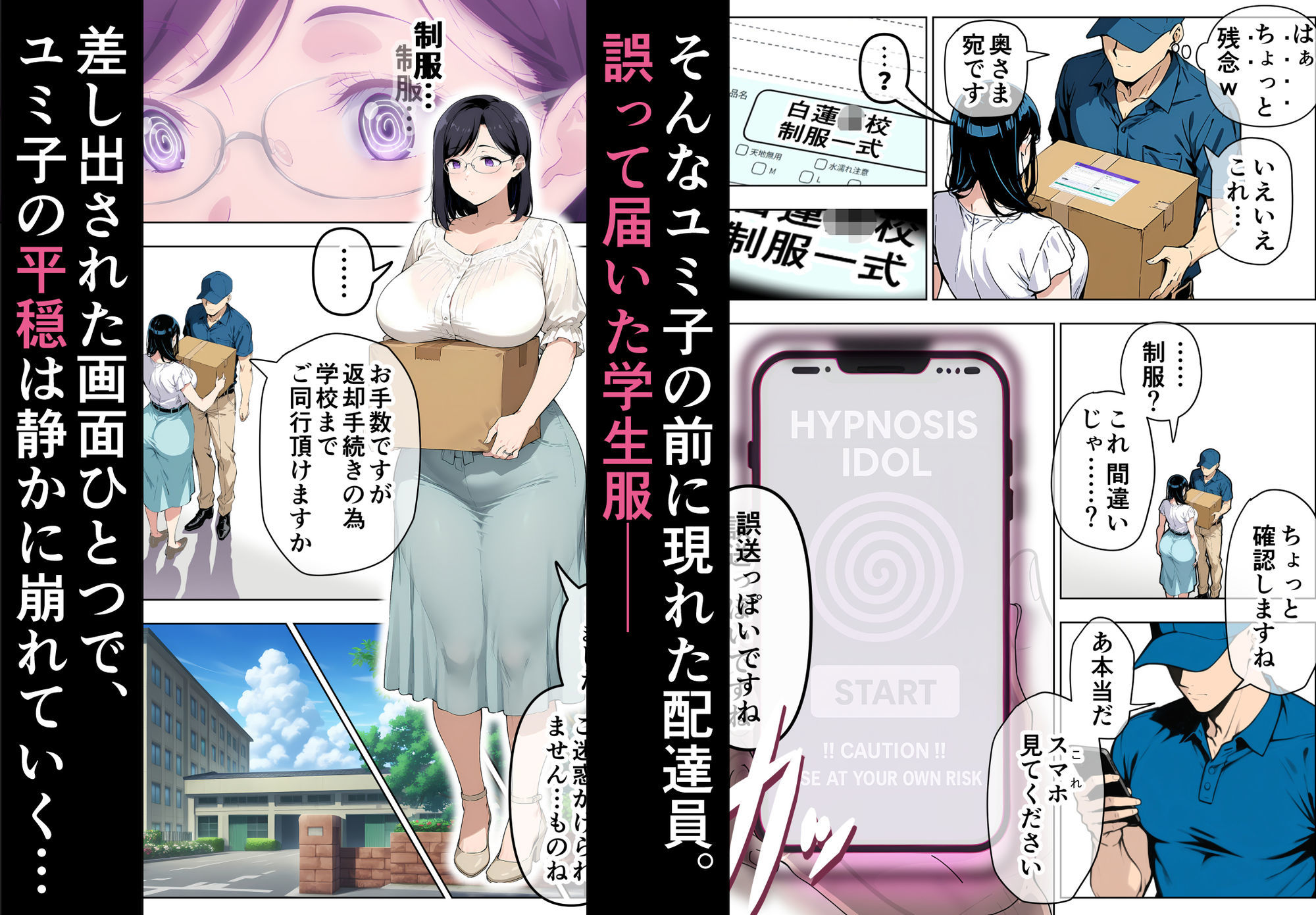 人妻ユミ子催●NTR2〜学校編〜 画像3