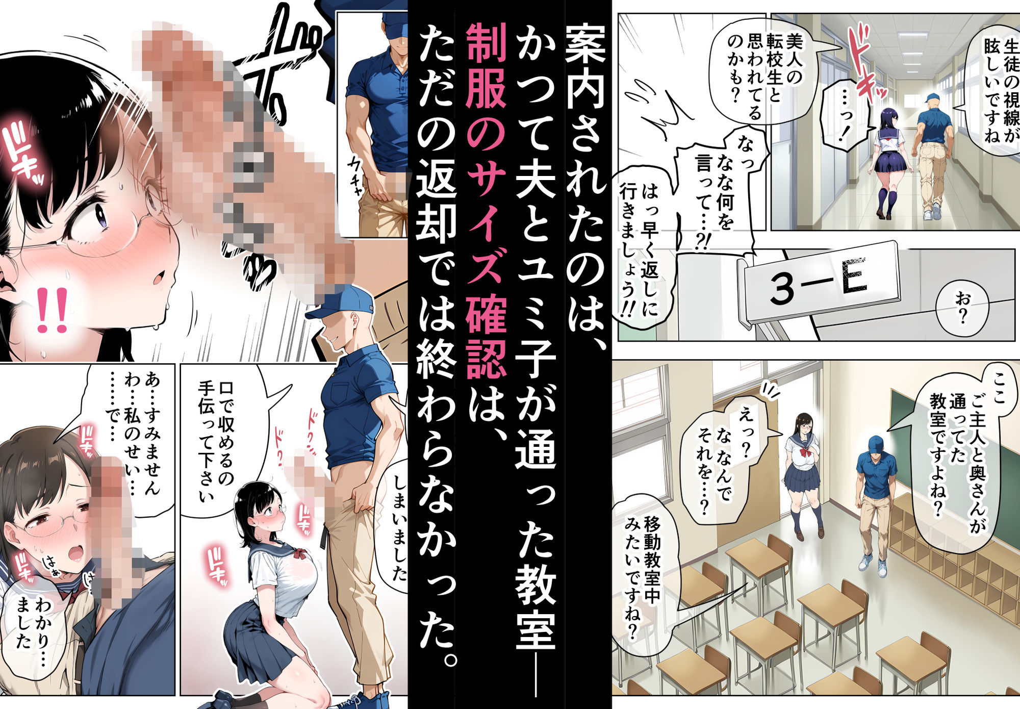 人妻ユミ子催●NTR2〜学校編〜 画像5