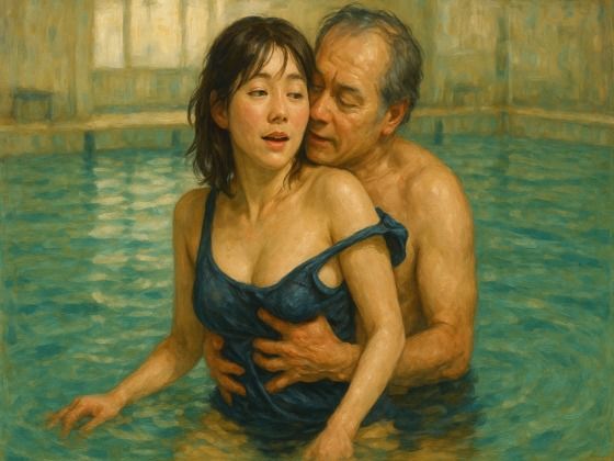 市民プールのお母さん 画像1