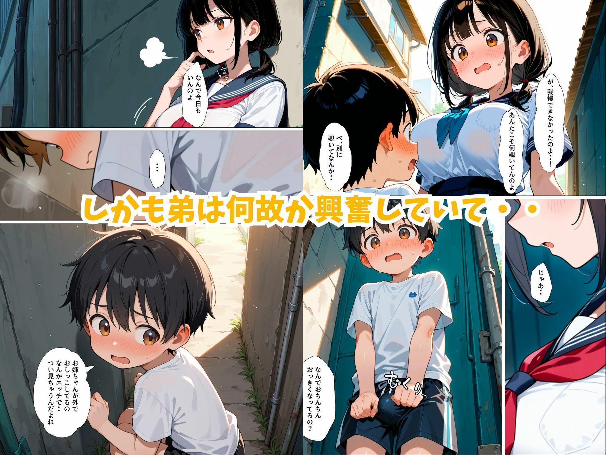 弟がおしっこ見て発情してたから筆下ろししてあげた話4