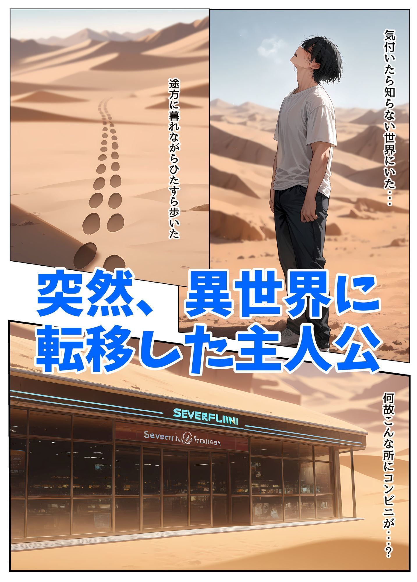 ダウナー巨乳コンビニ店員〜店の商品全部買ったらオマケがエッチすぎた 画像1