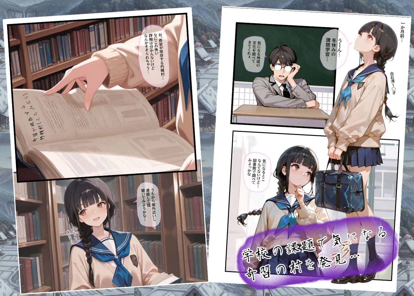 収穫の生娘〜朽ちた村の生贄儀式〜 画像1