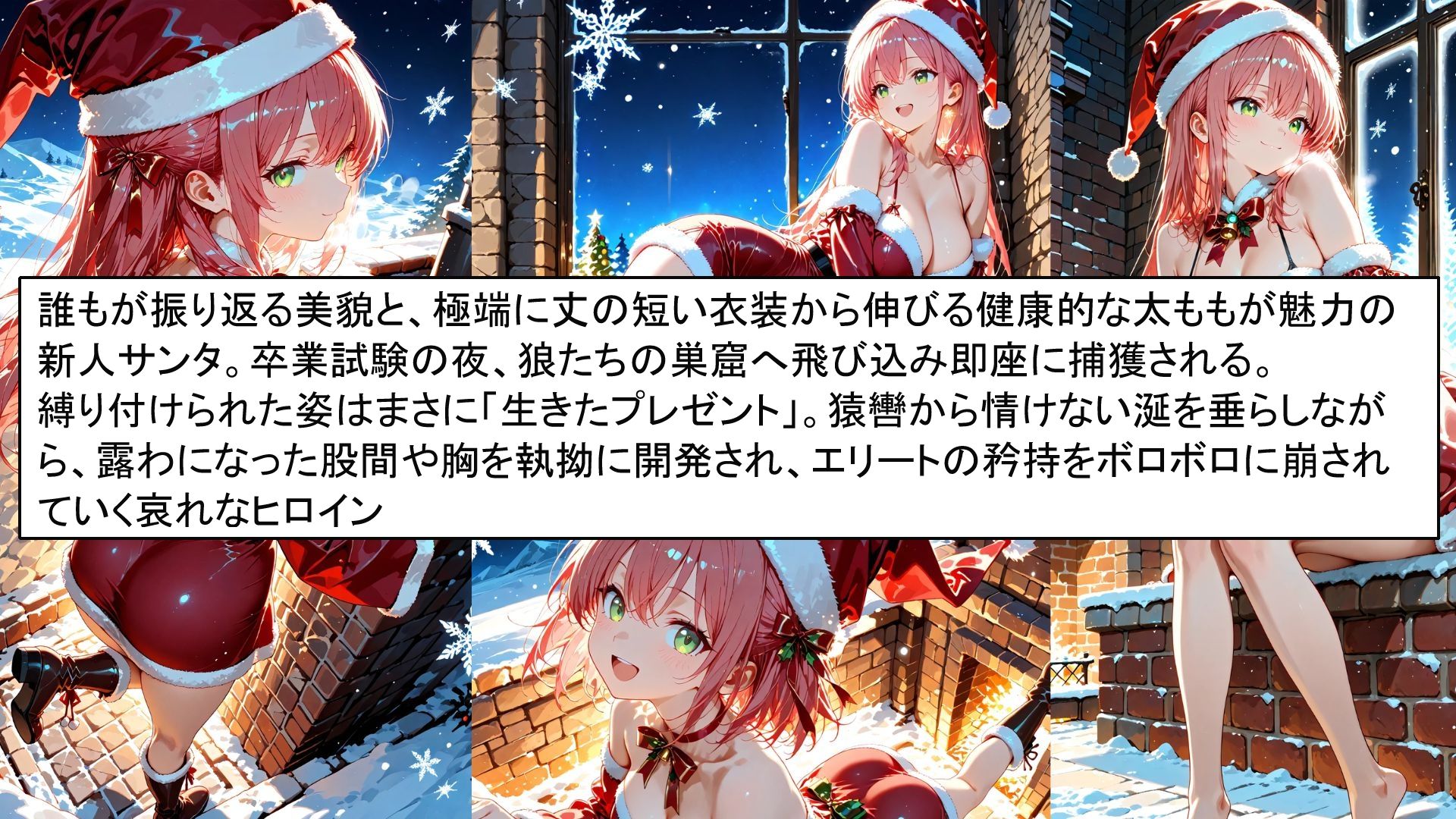 誤配サンタは男たちの肉オモチャ 画像1