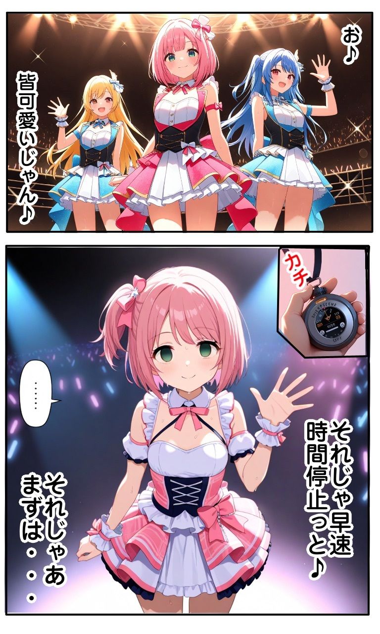 時間停止&鬼畜イタズラ 画像8