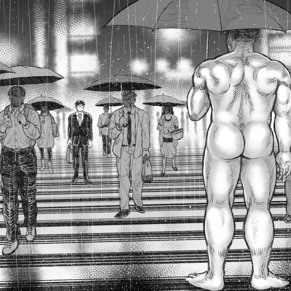 傘男 サンプル2