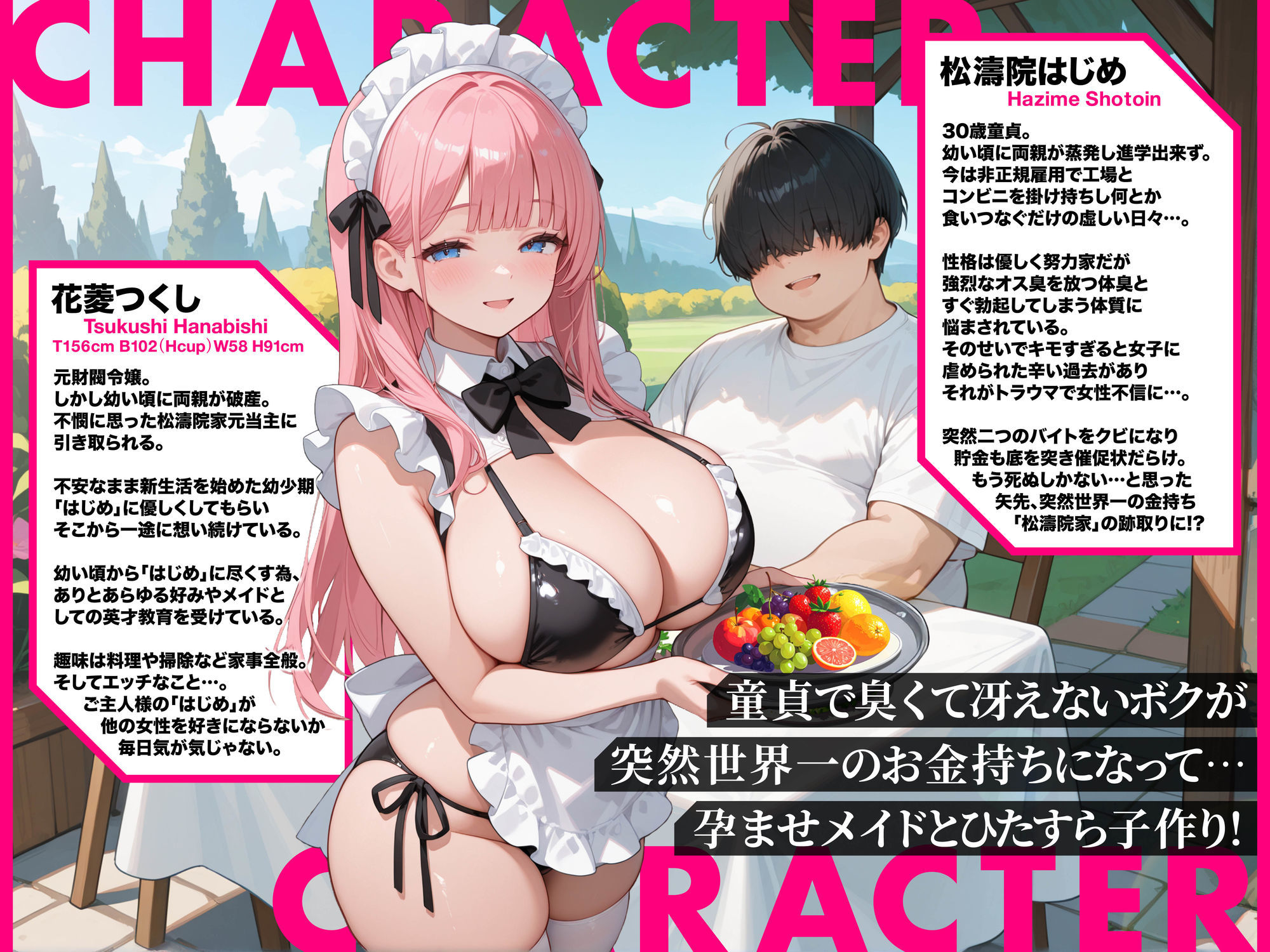 サンプル画像1:孕ませメイドの子作りご奉仕〜童貞で臭くて冴えないボクが突然世界一のお金持ちになった件〜VOL.1(ZOCKZOCK出版) [d_707992]