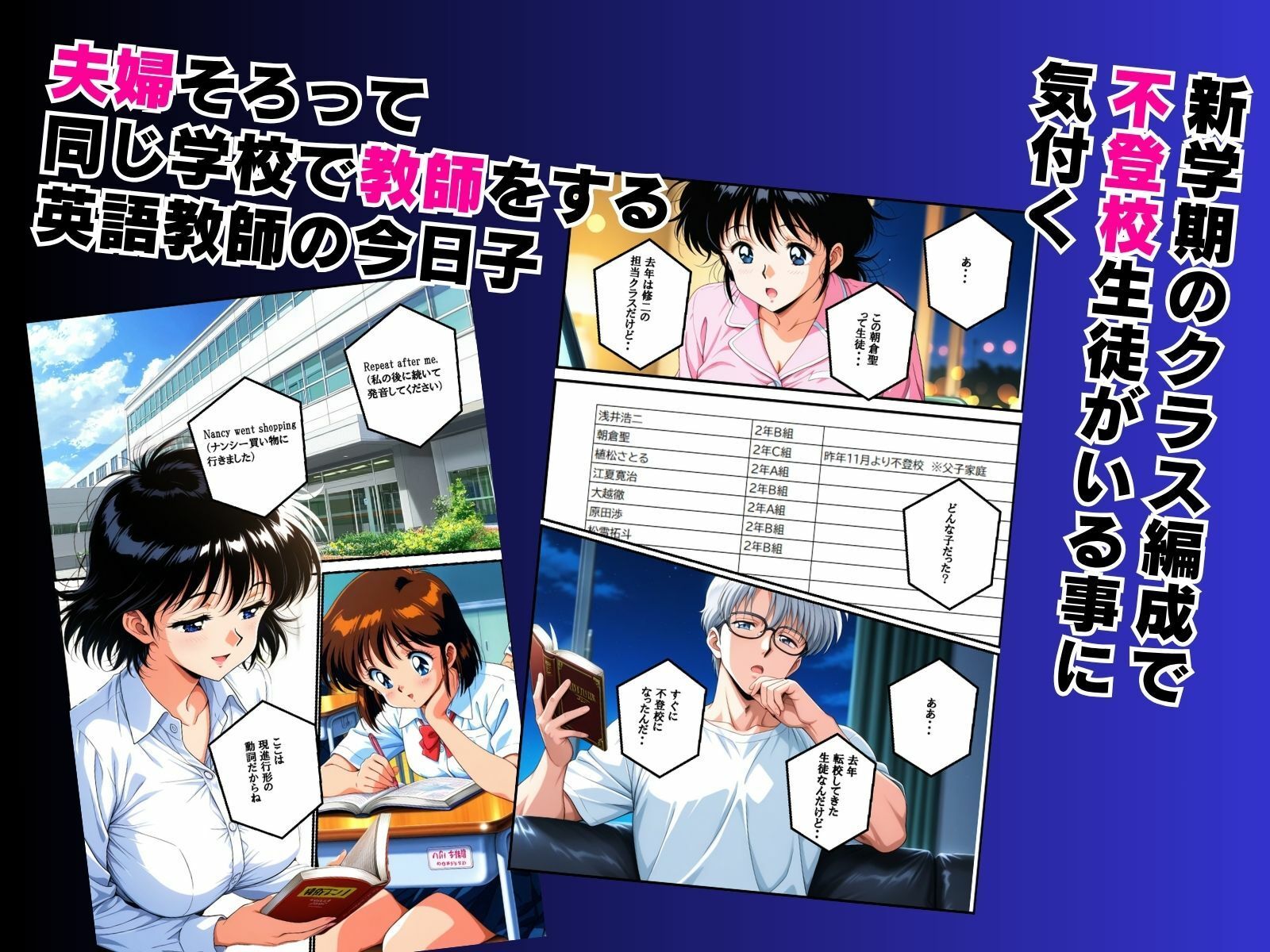 転校生は…人妻教師ハンター【前編】～聖職者と人の妻二つの禁忌を自ら破らせる粘着系調教～3