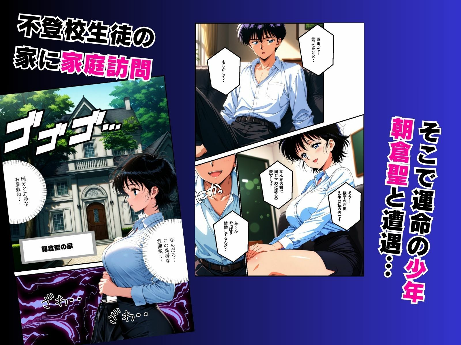 転校生は…人妻教師ハンター【前編】～聖職者と人の妻二つの禁忌を自ら破らせる粘着系調教～4