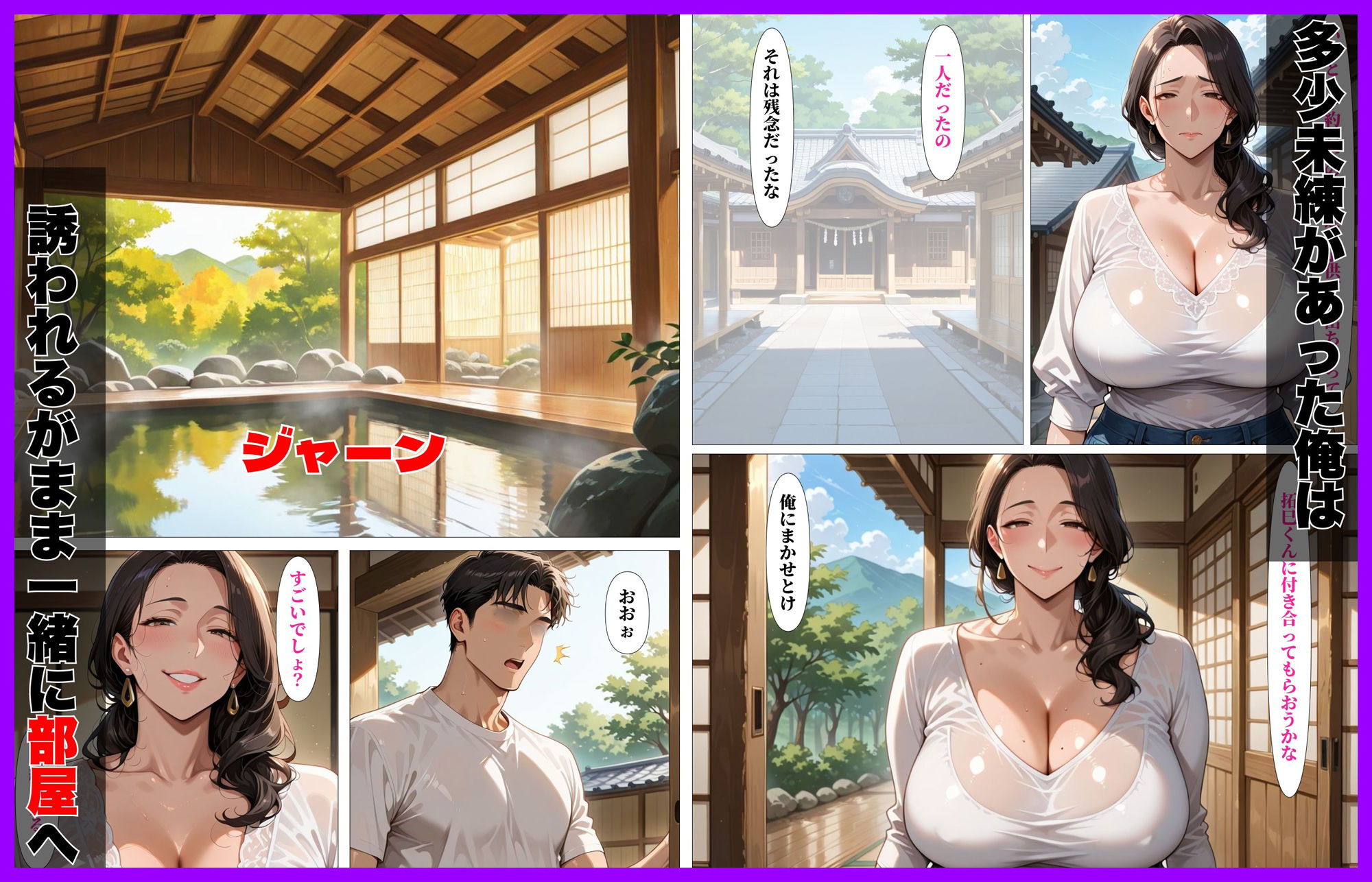 旅行先で再会した人妻になった元カノで童貞卒業した話 画像2