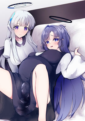 【無料エロ漫画】ユウカが出産するところをノアに見ててもらう本〜ノア、私（ユウカ）が産むとこみてて！！〜(マジカル影蝶透) d_708196