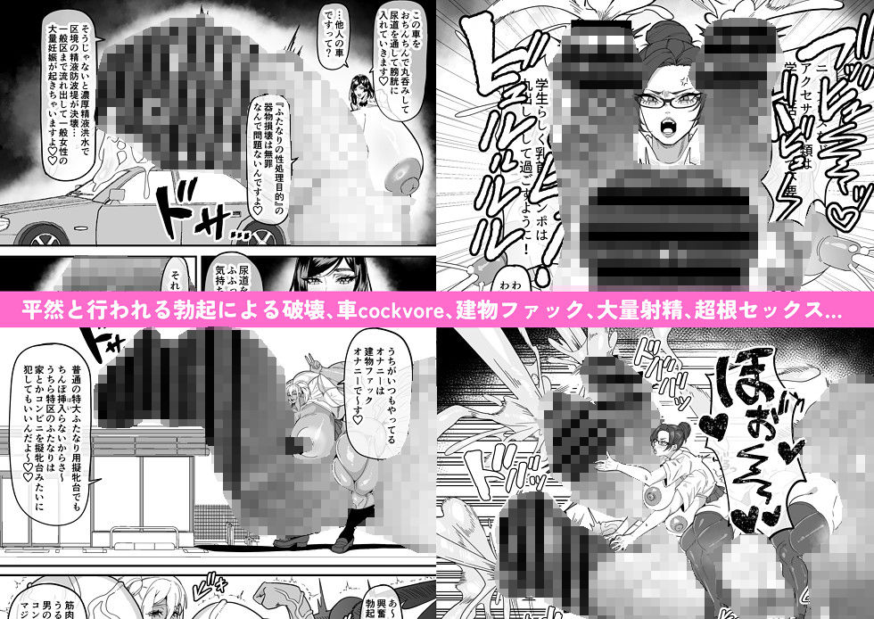 サンプル画像2:ふたなり特区調査報告書(おナスが99円) [d_708329]