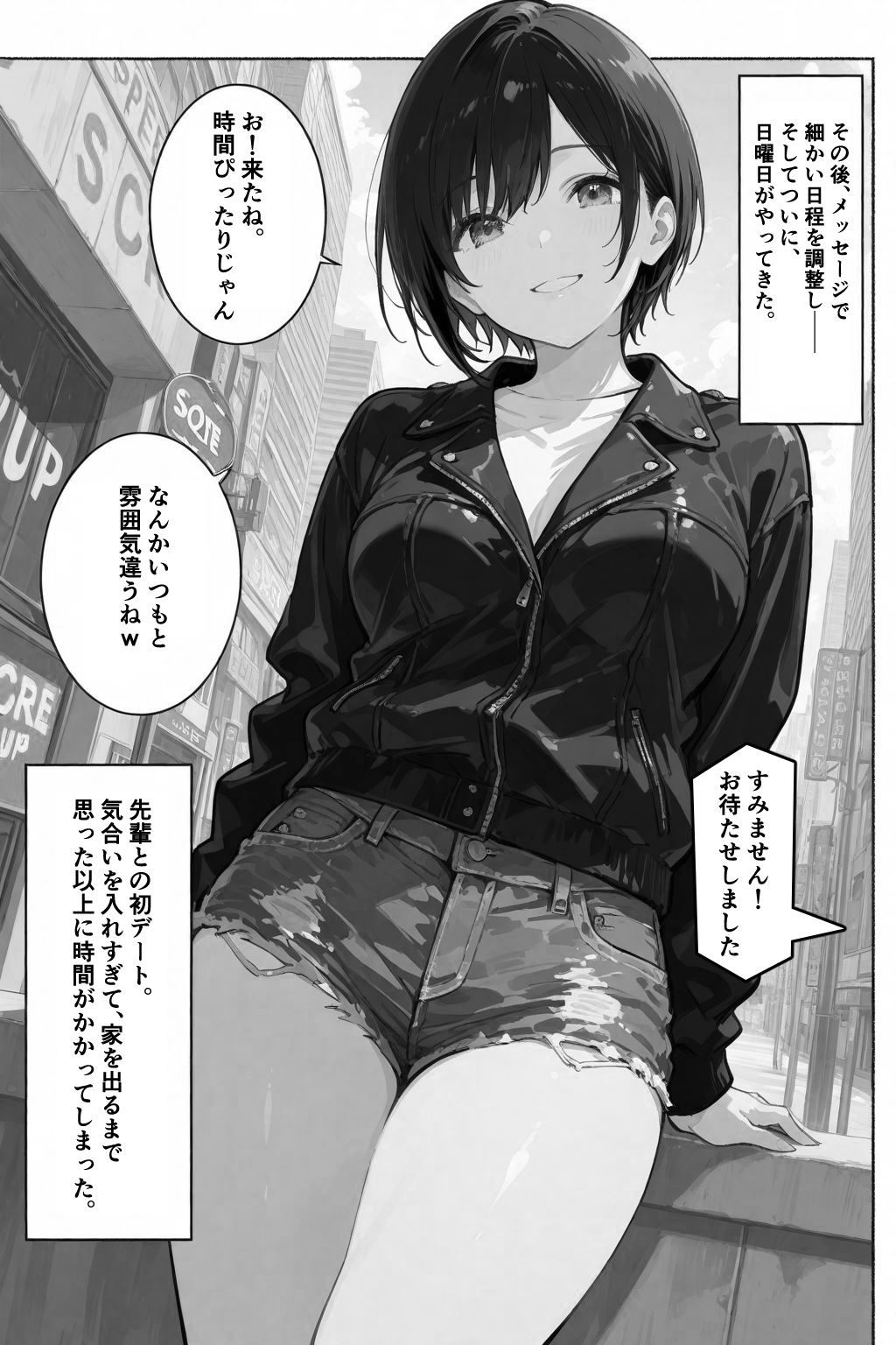 俺の憧れの先輩がパパ活なんてするはずない! 画像3