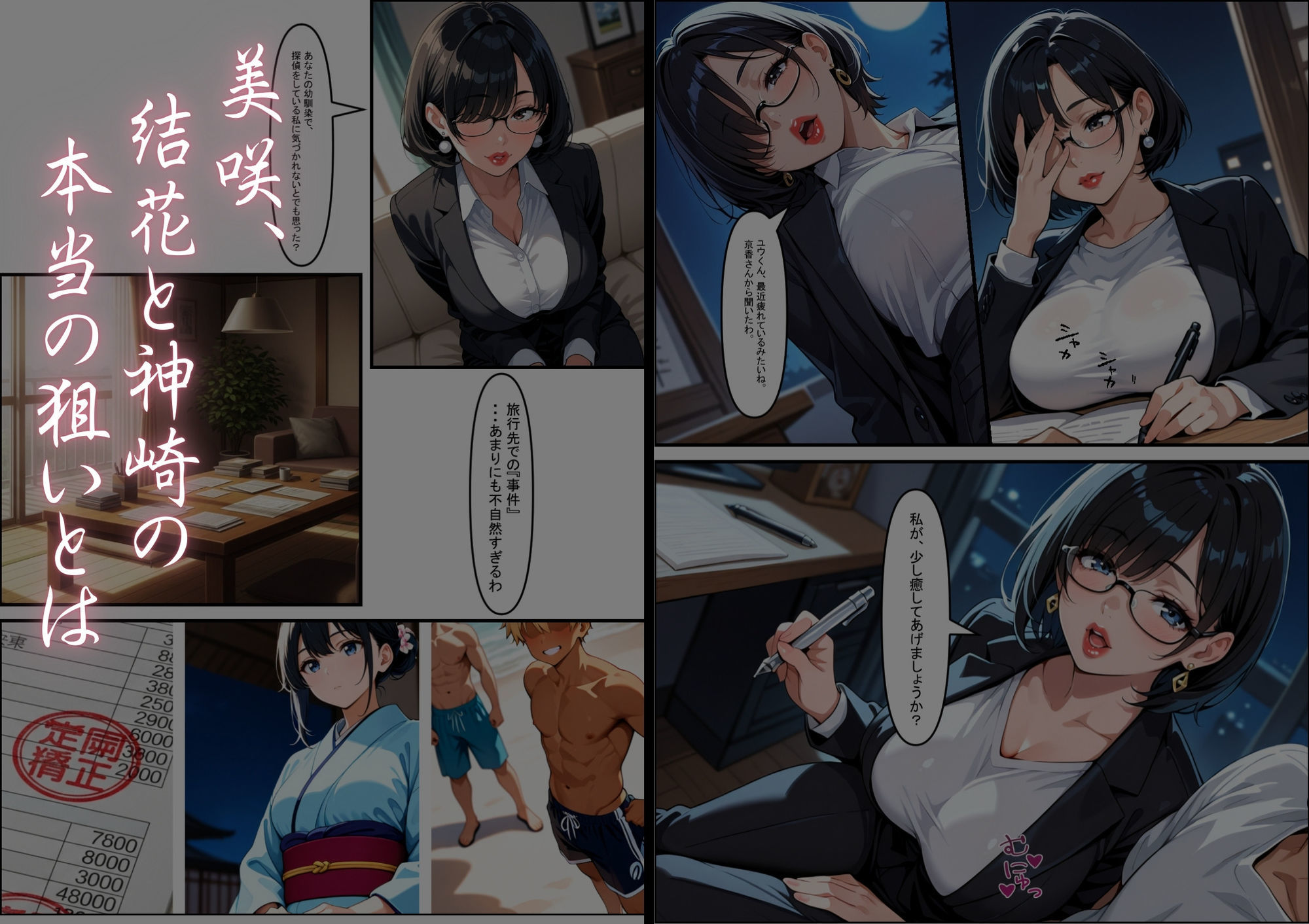 サンプル画像6:橘さん家ノ裏事情。〜聖女の仮面を被った京香という女〜(ぶるーしゃとー) [d_708689]