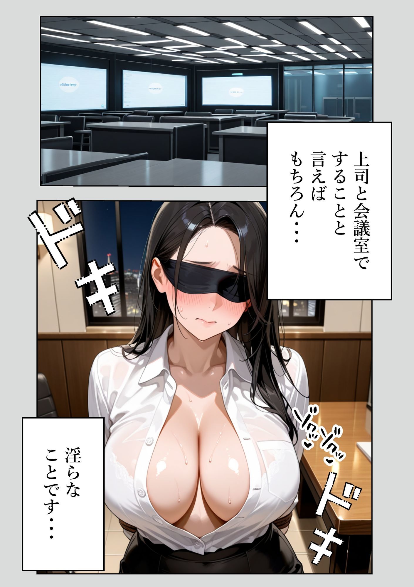 爆乳の新卒ちゃんを社員旅行でNTRする話9
